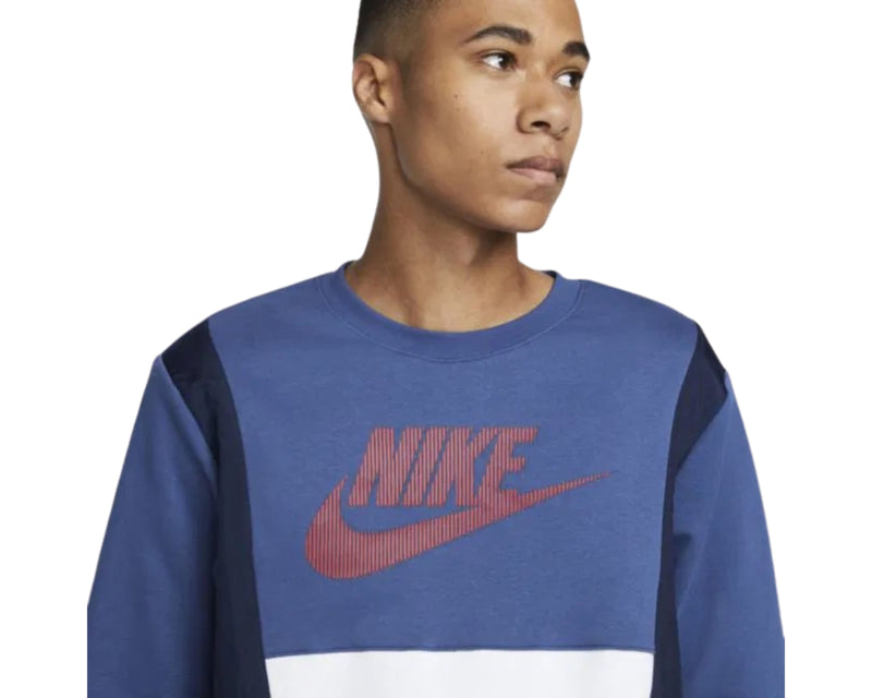 NIKE HYBRID CREW LOGO SWEATSHIRT